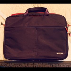 Laptop 17” Soft Case, purple outside pink inside